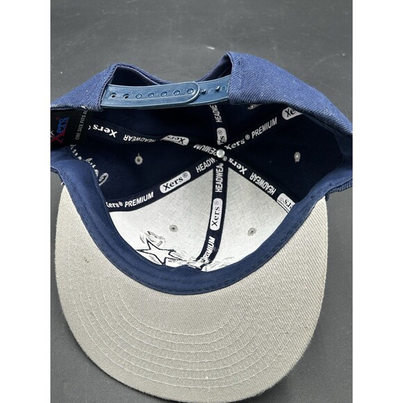 Xers Men's Dallas Cowboys NFL Headwear Embroidered Snapback Cap Script Logo - Picture 4 of 5